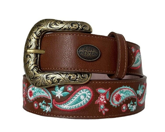 PURE WESTERN WOMENS EILLIS BELT