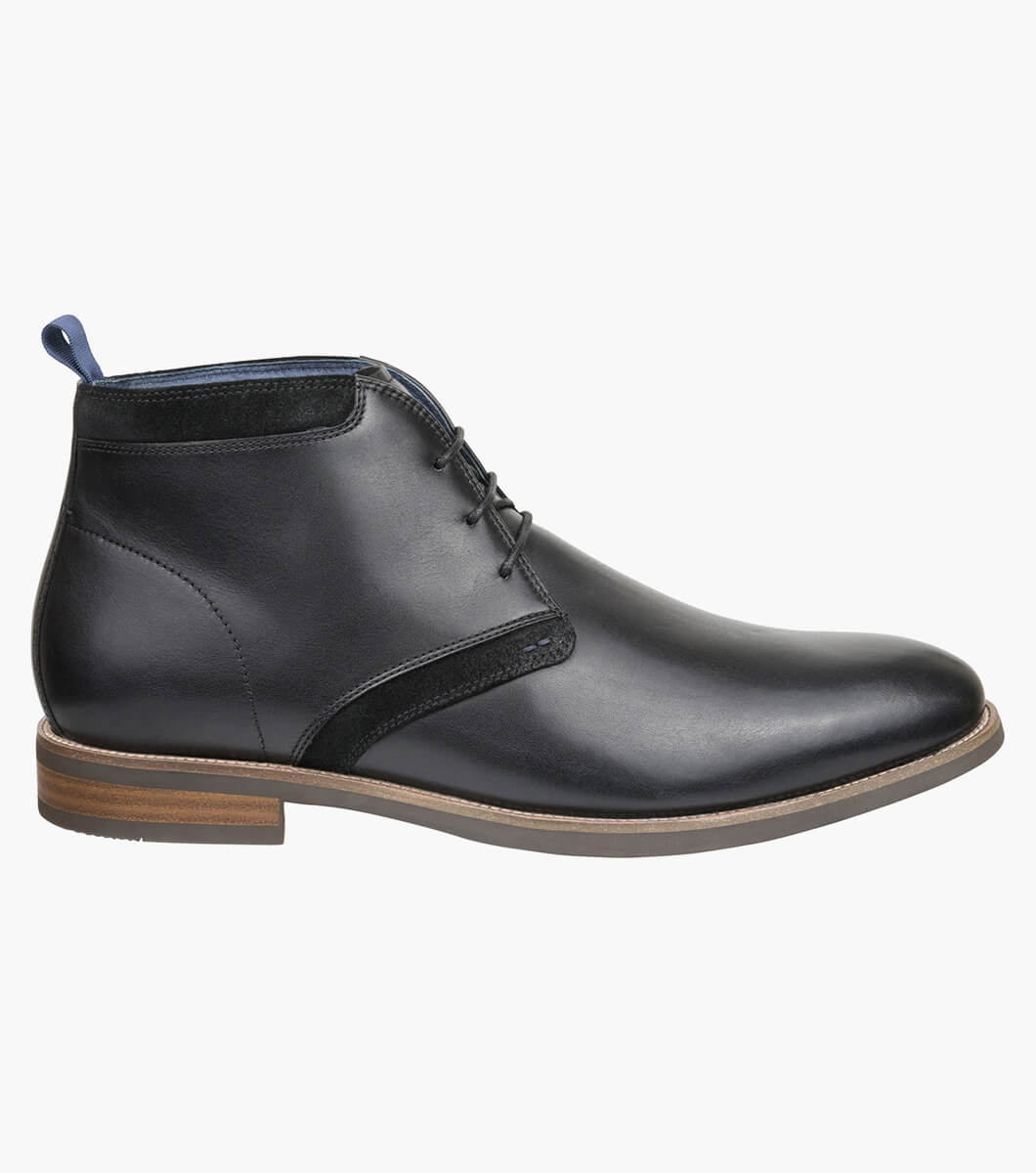 Florsheim Cumulas Plain Toe Chukka Boot - Black