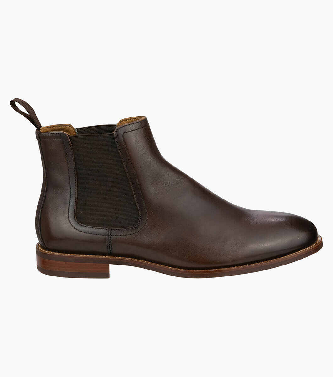 Florsheim Rucci Chelsea Plain Toe Boot - Brown