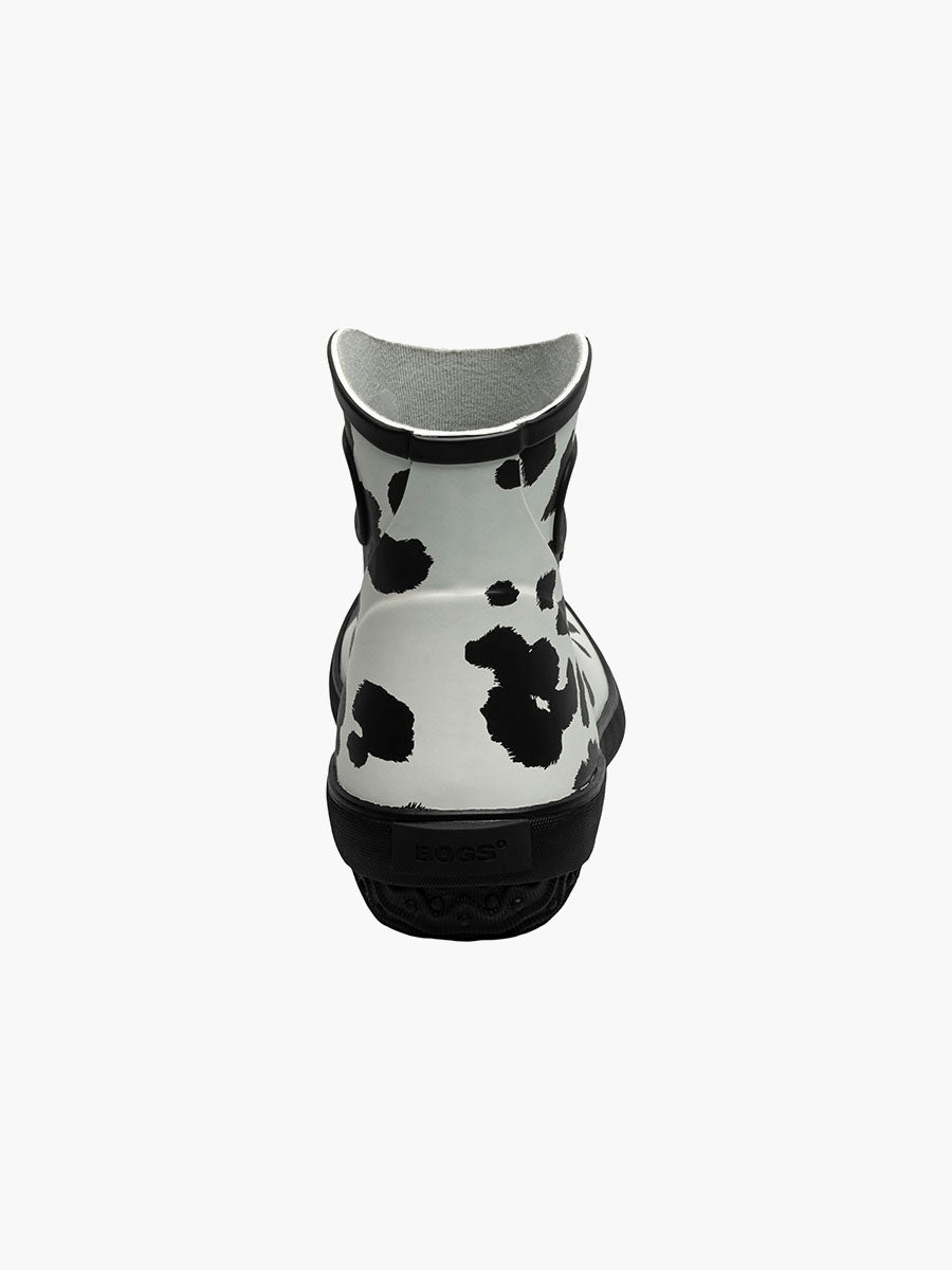 Bogs Womens Patch Ankle Boot - Cow Print