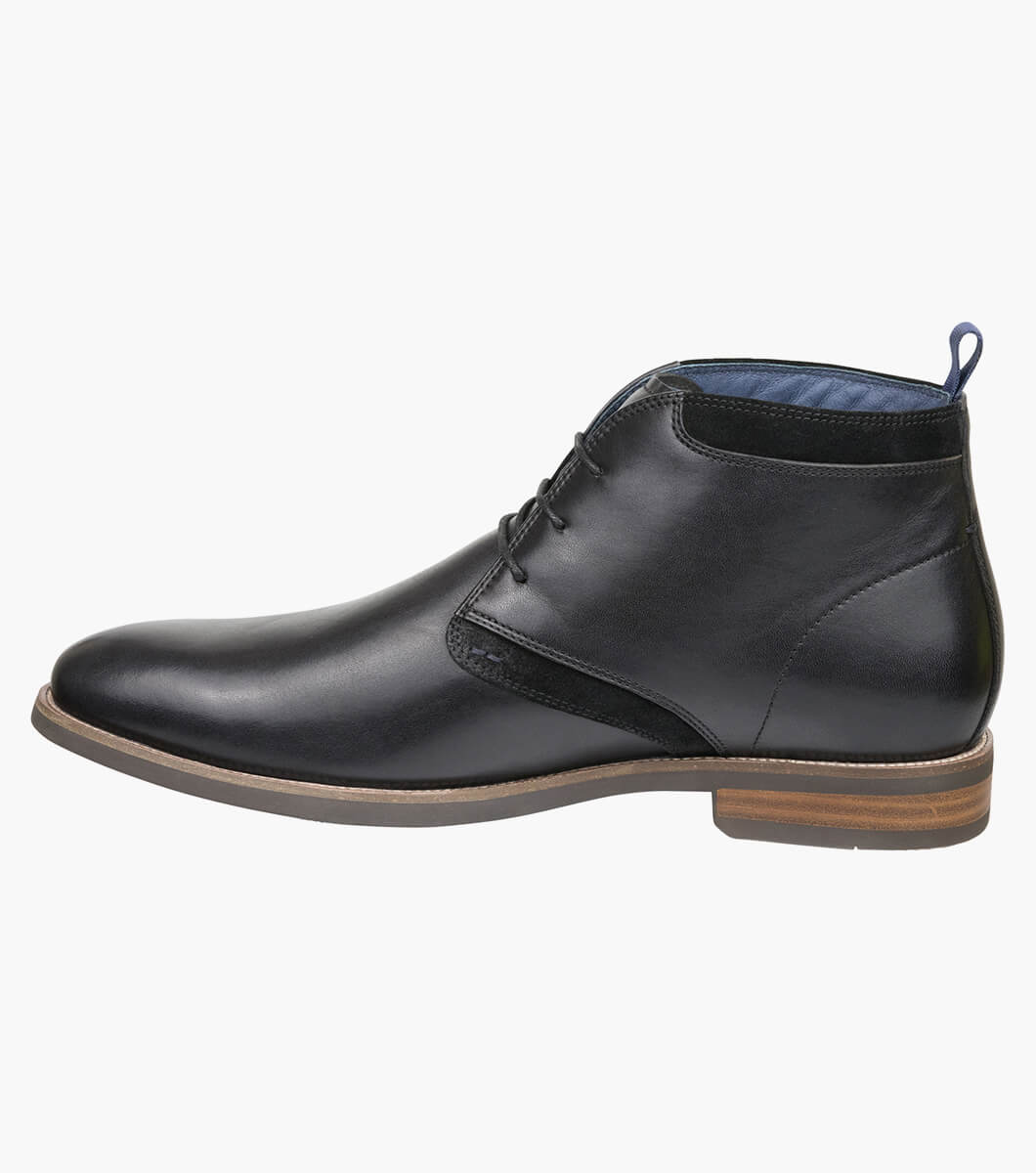 Florsheim Cumulas Plain Toe Chukka Boot - Black