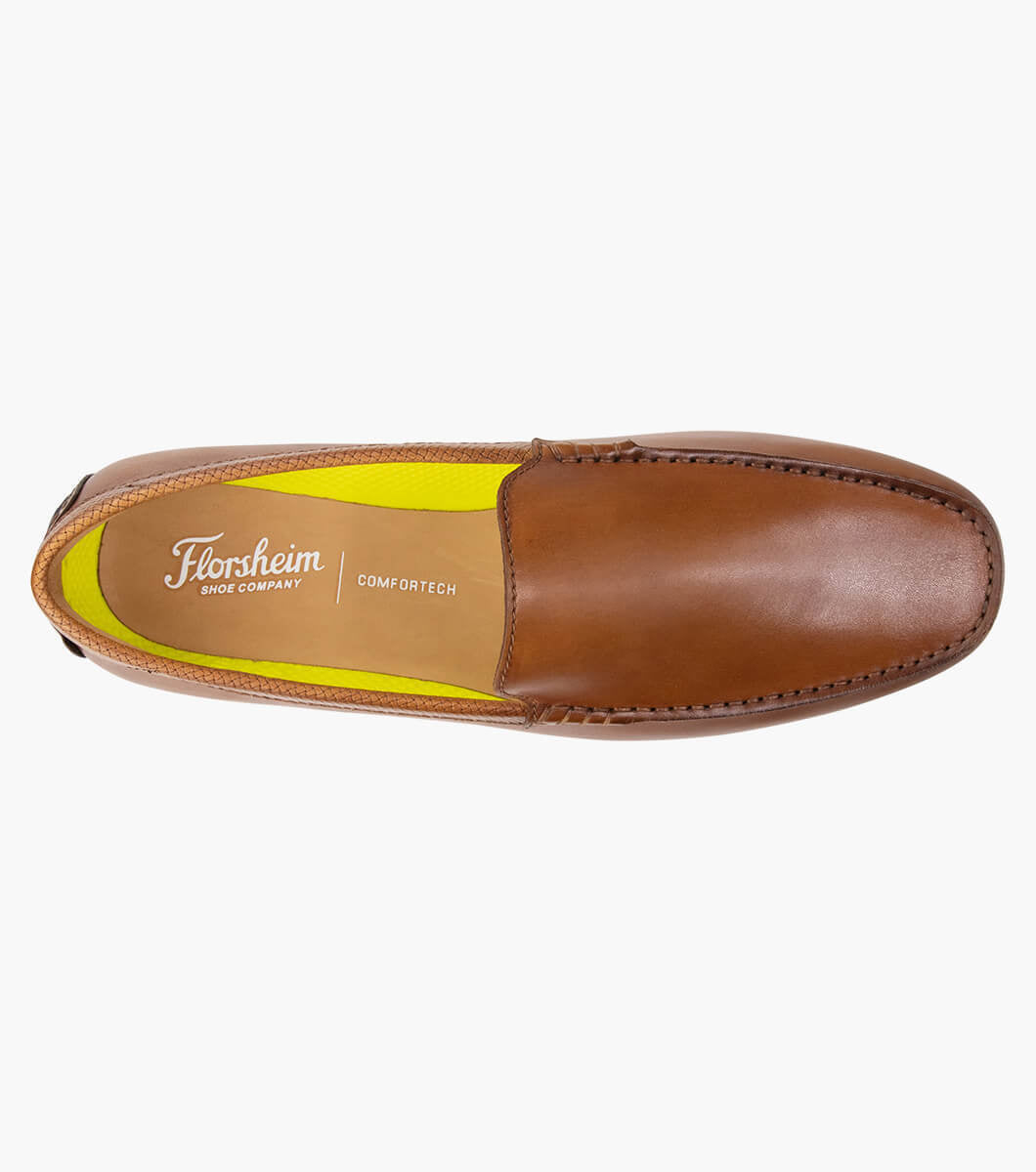 Florsheim Motor Venetian Moc Toe Venetian Driver -Cognac