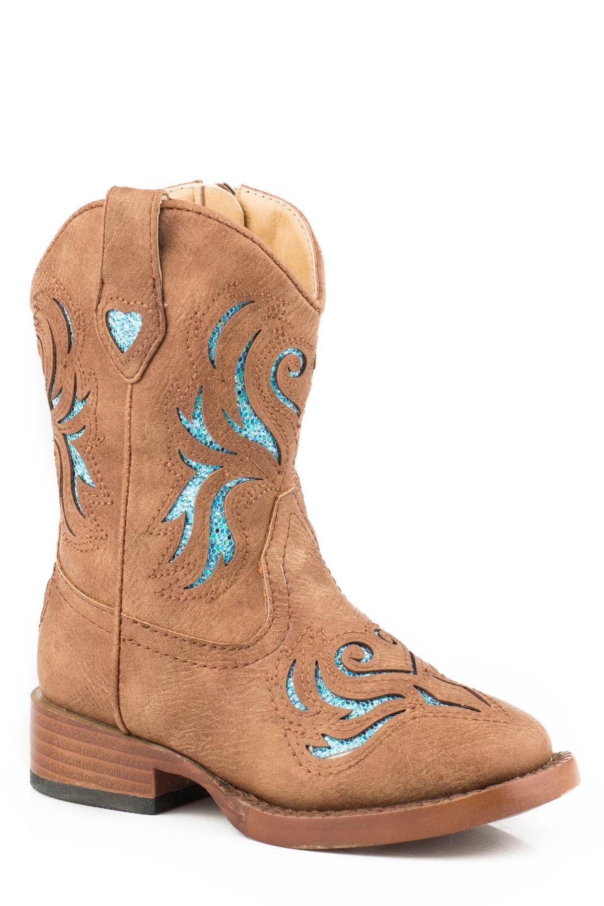 Roper Toddler - Glitter Breeze Turquoise