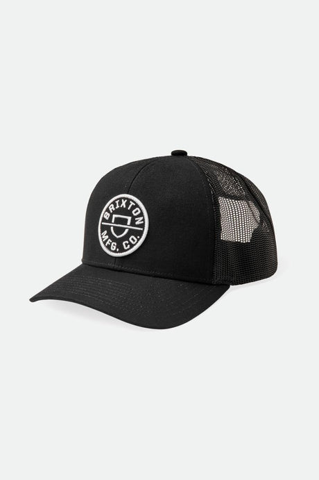 Brixton Crest Netplus Tricker Hat (Black)