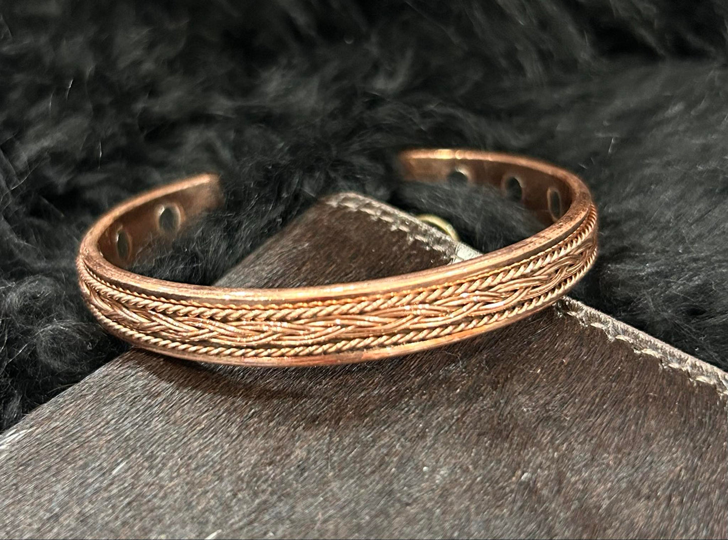 Copper Magnetic Bangle