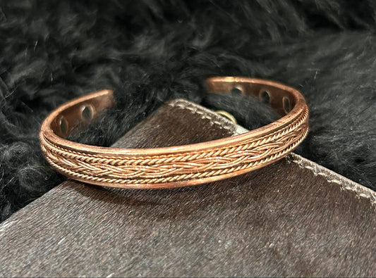 Copper Magnetic Bangle