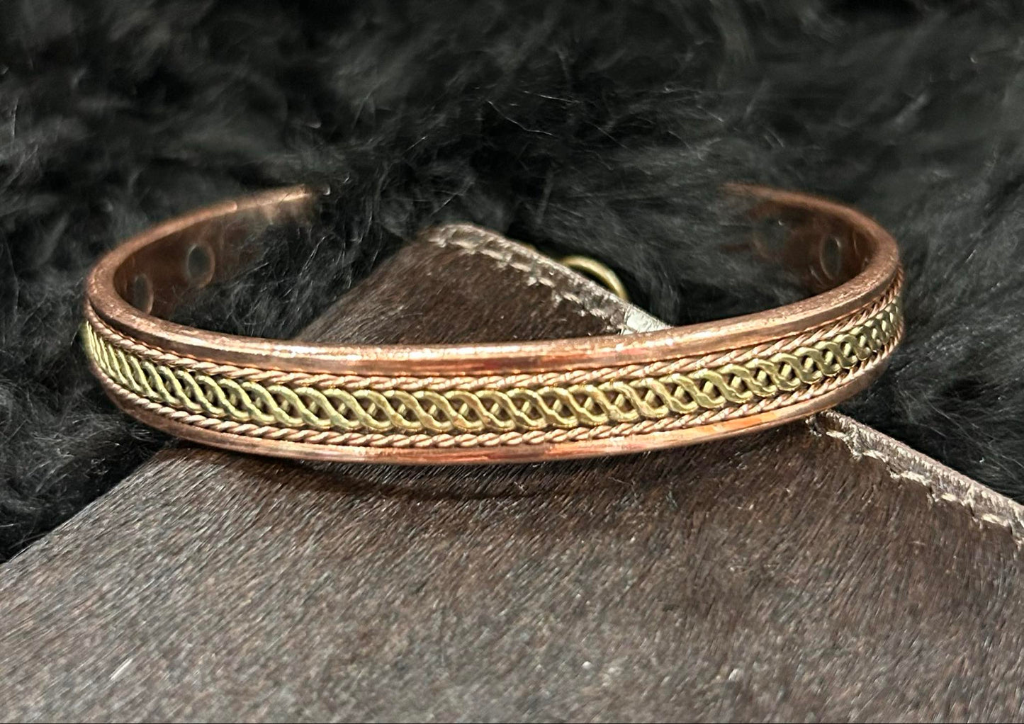 Copper Magnetic Bangle