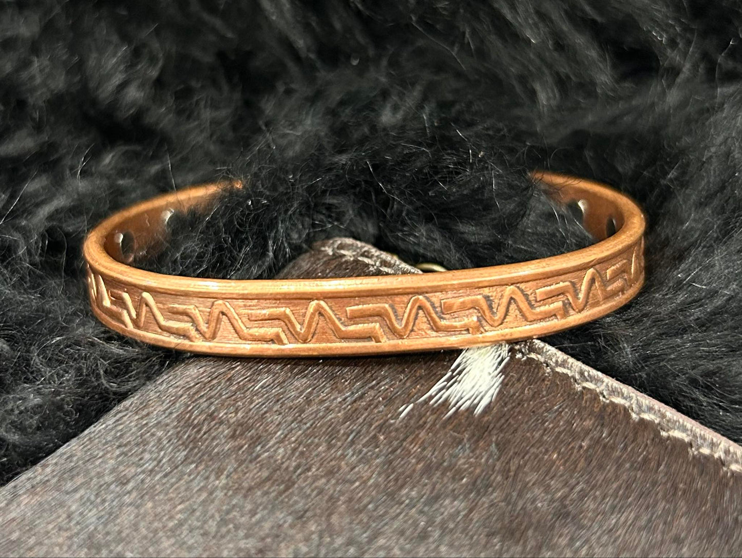 Copper Magnetic Bangle