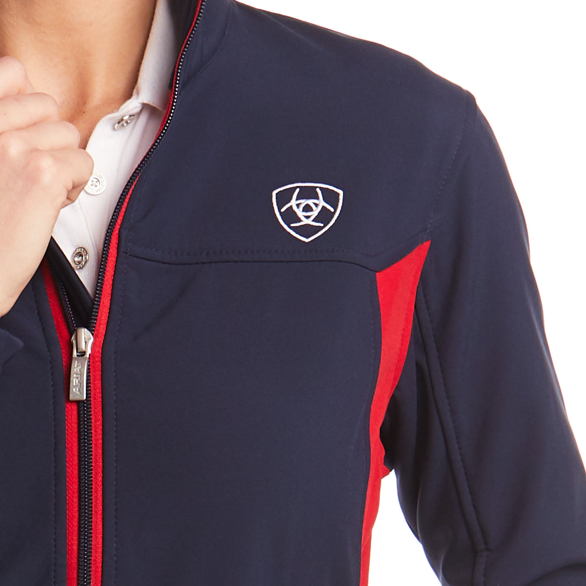 Ariat Ladies New Team Softshell Jacket - Navy