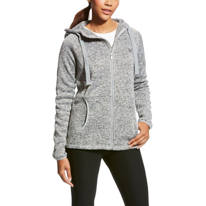 Ariat Women's Granby Full Zip - Heather Grey