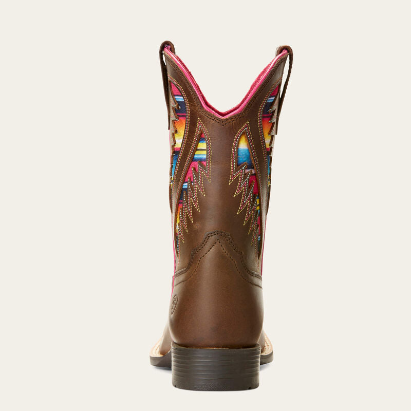 Ariat Kid's Quickdraw VentTEK™ Distressed Brown / Serape