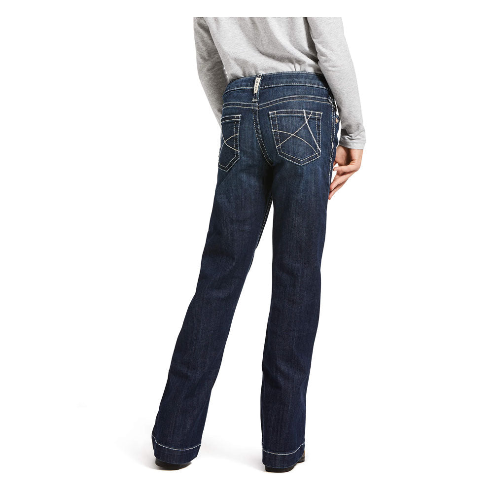 Ariat Girls Mid Rise Ella Trouser Jean - Naomi