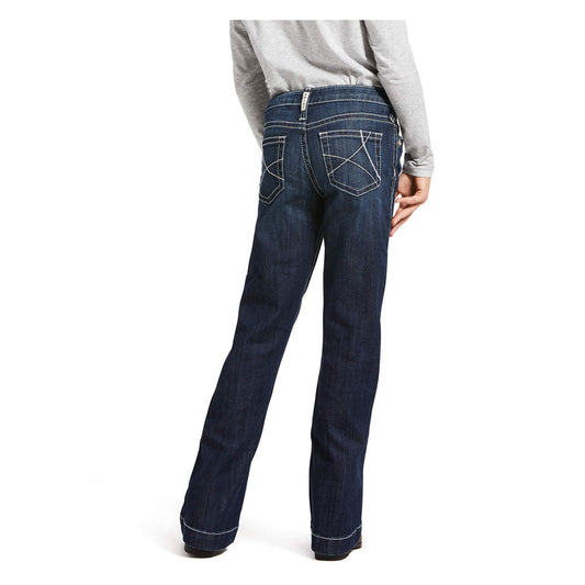 Ariat Girls Mid Rise Ella Trouser Jean - Naomi