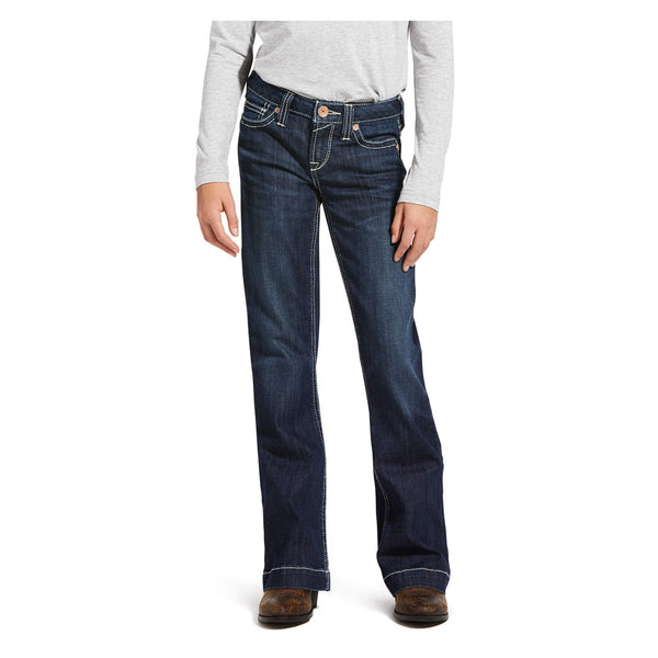 Ariat Girls Mid Rise Ella Trouser Jean - Naomi