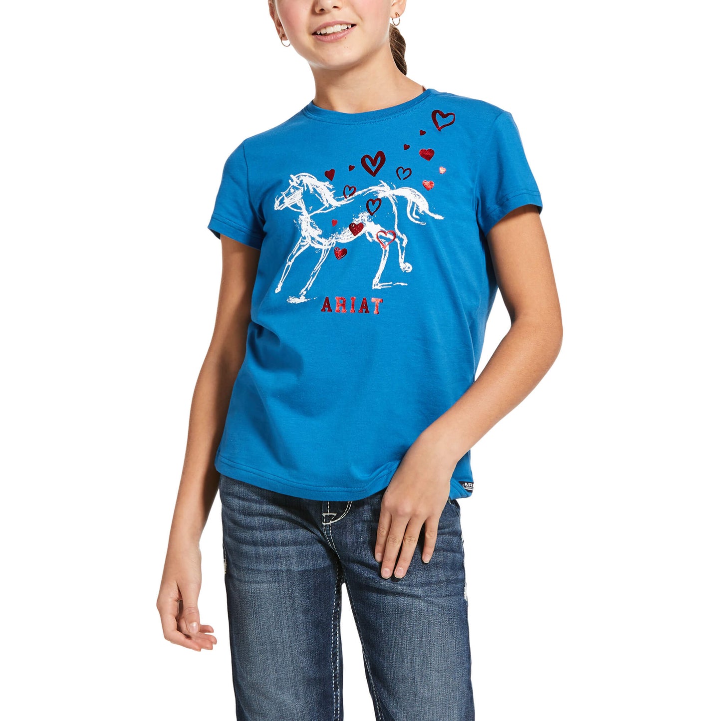 Ariat® Girls Pony Love T-Shirt