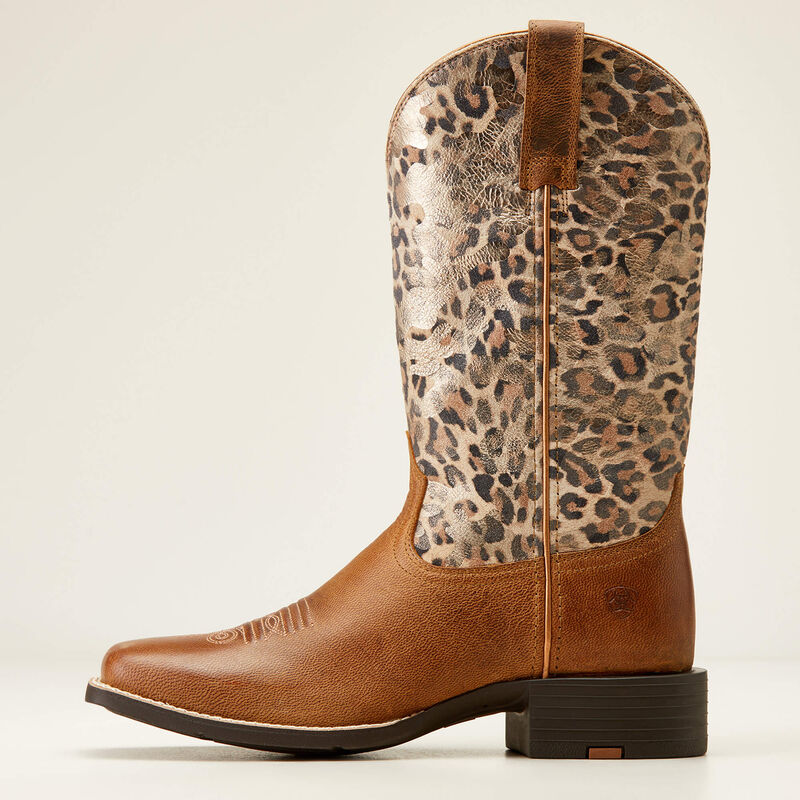 Ariat Women's Round Up Wide Square Toe Western Boot - SALE