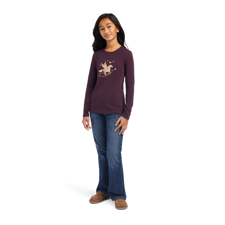 Ariat Kids Dream Tee (Mulberry) - CLEARANCE