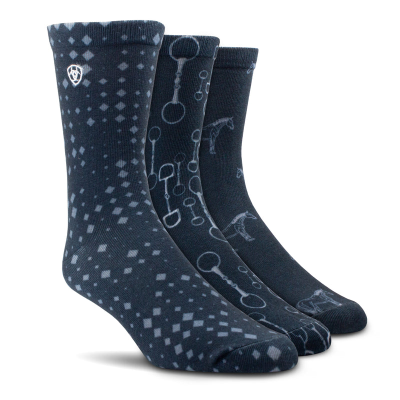 Ariat Womens Novelty Crew Socks