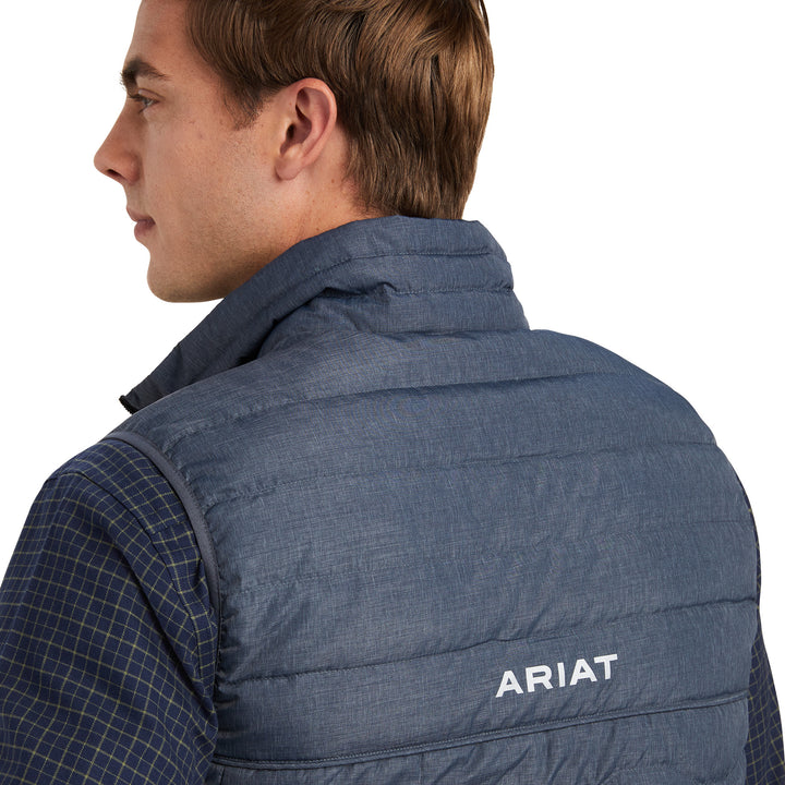 Ariat Mens Ideal Down Vest (Charcoal Heather) - CLEARANCE