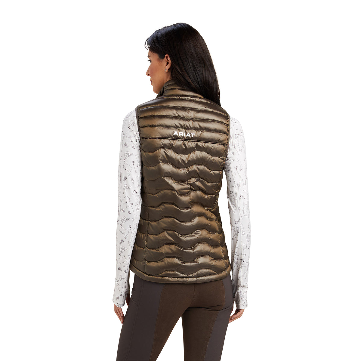 Ariat Women's Ideal Down Vest - IR Banyan Bark