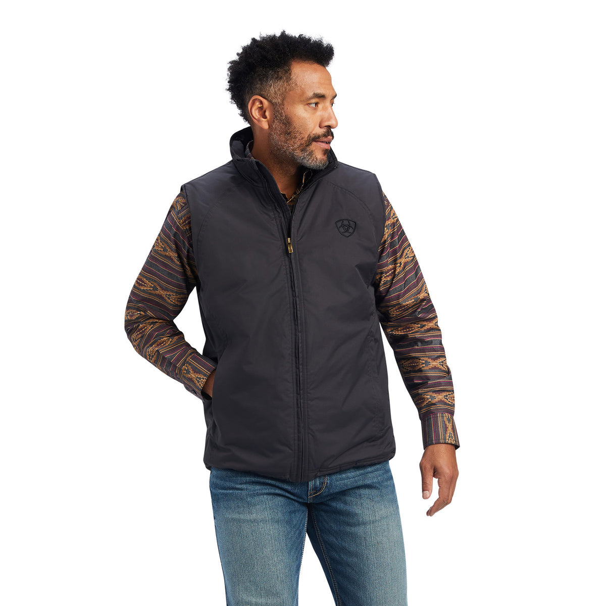 Ariat Men's Team Logo Insulated Vest (Phantom) - SALE