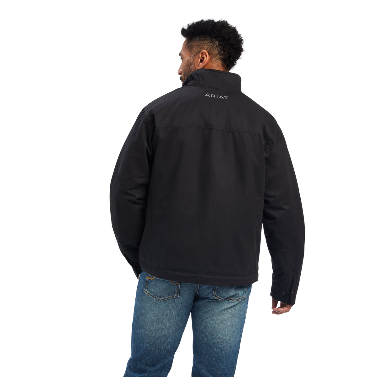 Ariat Mens Grizzly Canvas Jacket (Black) - CLEARANCE