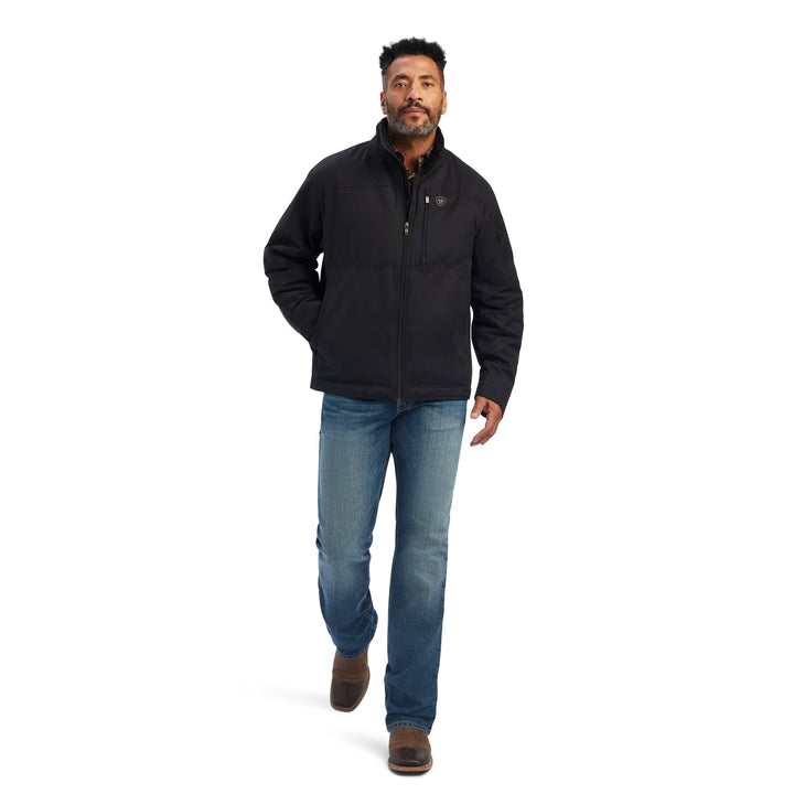 Ariat Mens Grizzly Canvas Jacket (Black) - CLEARANCE