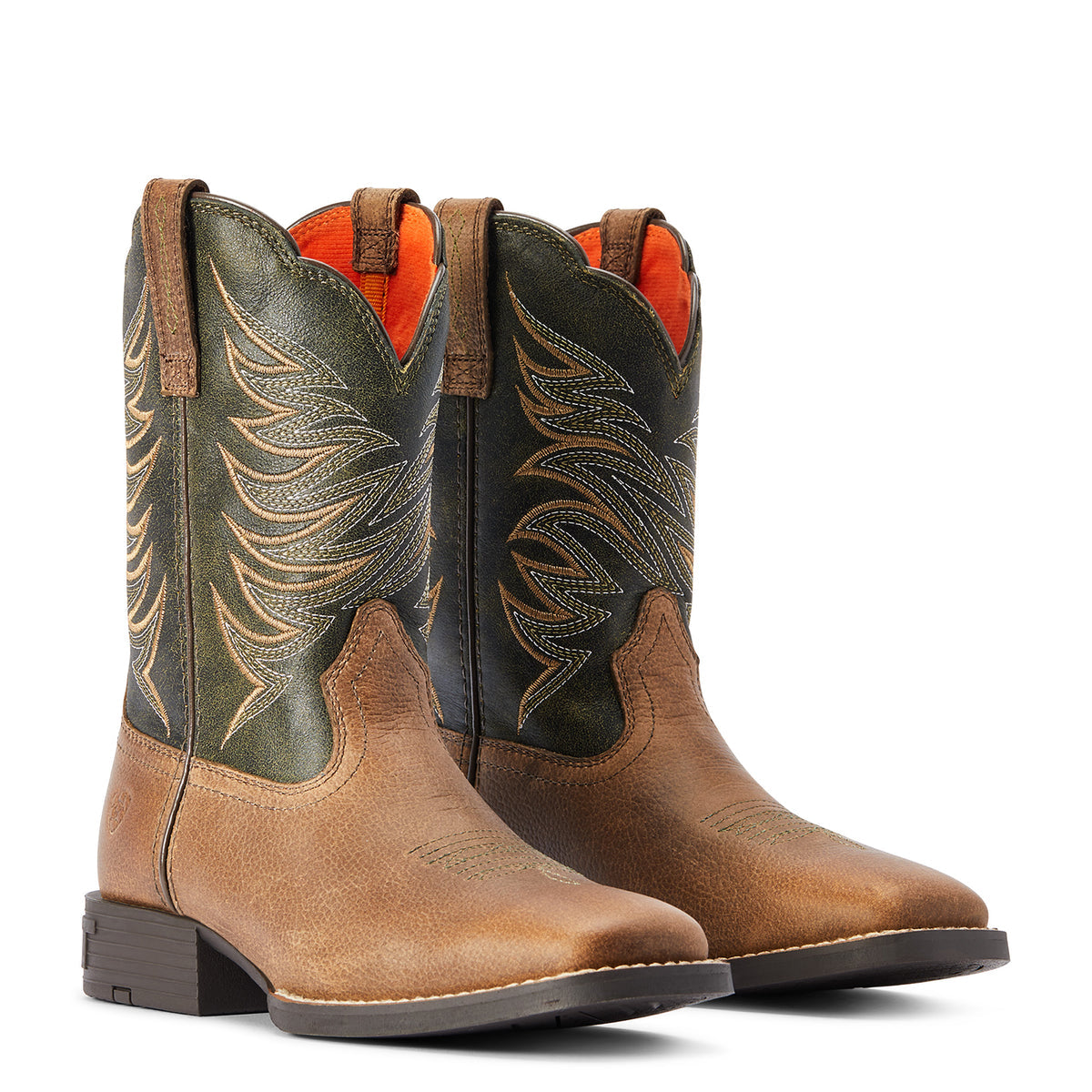 Ariat Kid's Youth Firecatcher - Distressed Borown / Alfalfa