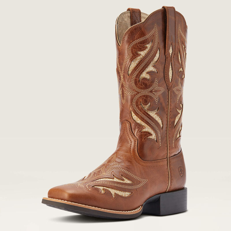 Ariat Women's Round Up Bliss Western Boot (Midday Tan)