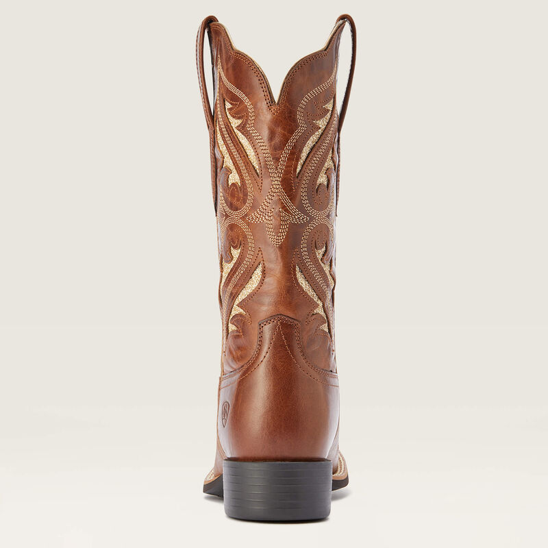 Ariat Women's Round Up Bliss Western Boot (Midday Tan)