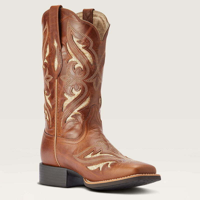 Ariat Women's Round Up Bliss Western Boot (Midday Tan)