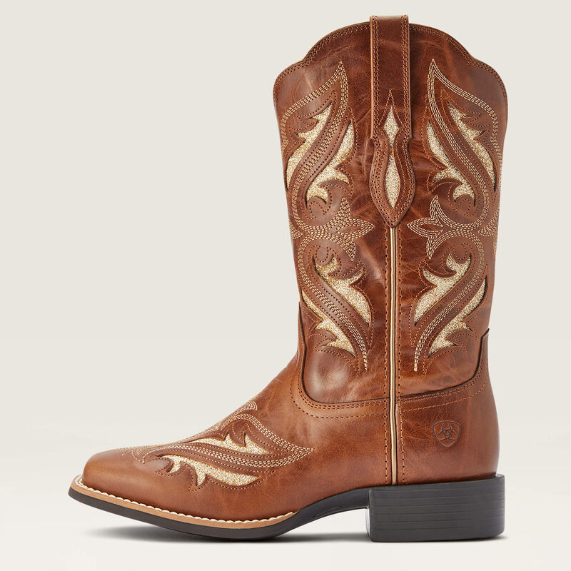 Ariat Women's Round Up Bliss Western Boot (Midday Tan)