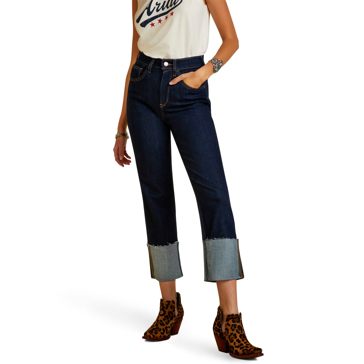 Ariat Ultra High Rise Jazmine Straight Crop