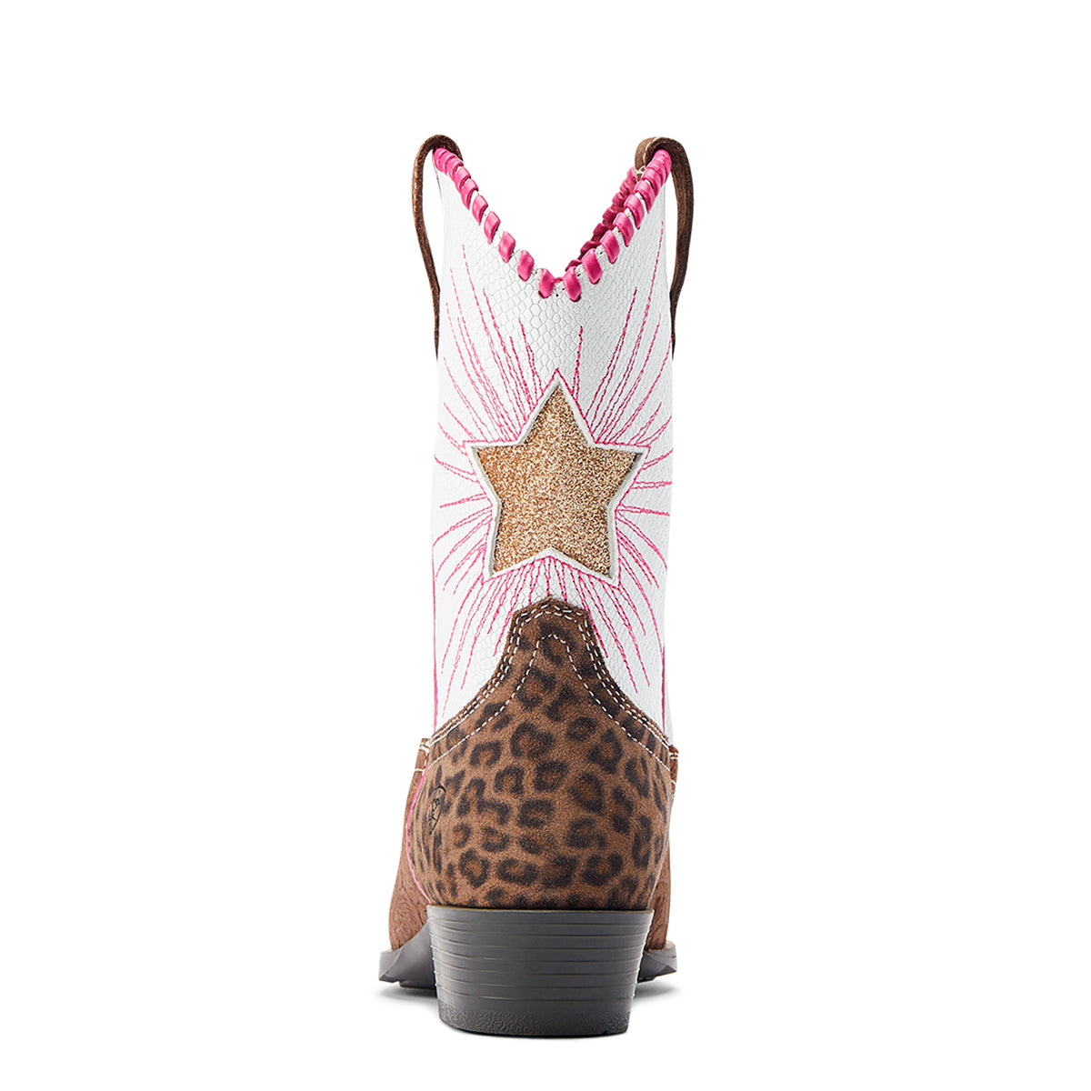 Ariat Kid's Heritage Star - Brown Embossed/Pearl Snake