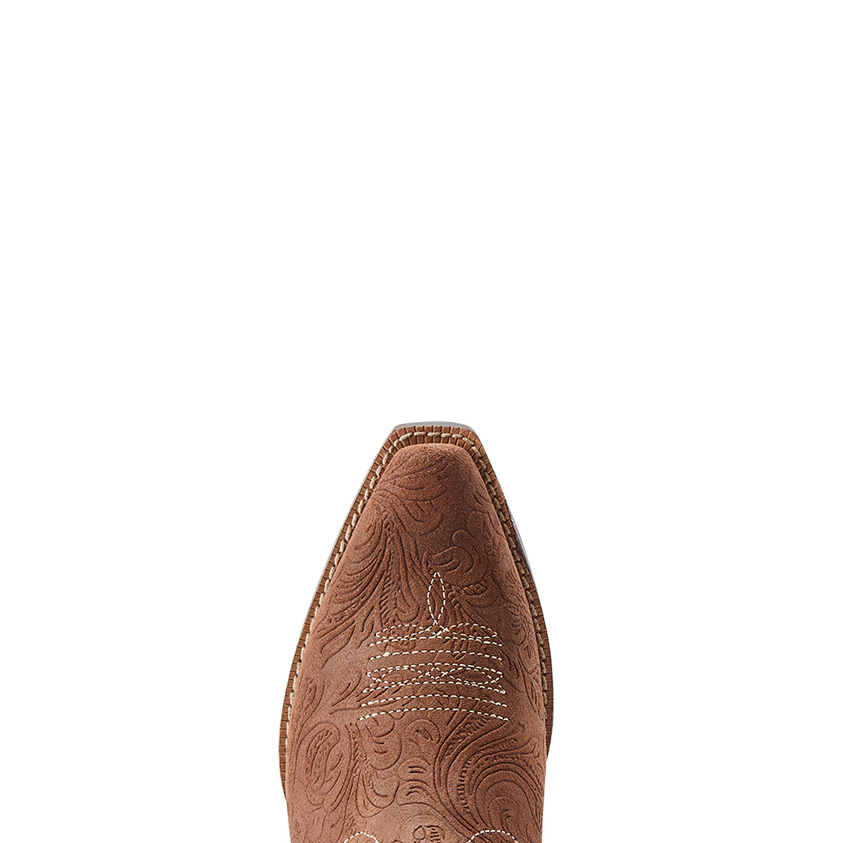 Ariat Kid's Heritage Star - Brown Embossed/Pearl Snake