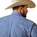 Ariat Men's Wrinkle Free Finlay L/S Shirt True Blue