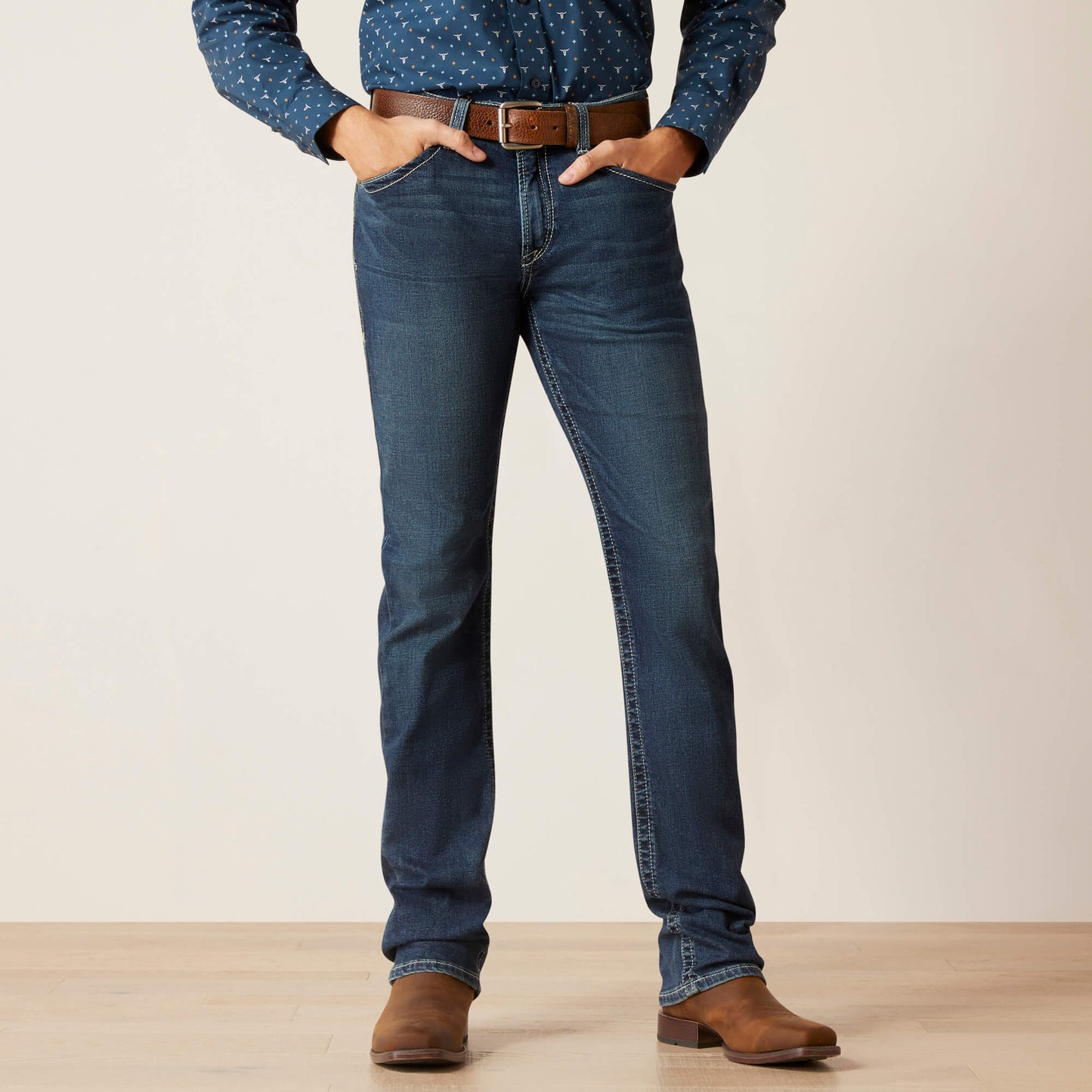 Ariat M8 Modern TekStretch Easton Slim Jean - 34 Leg