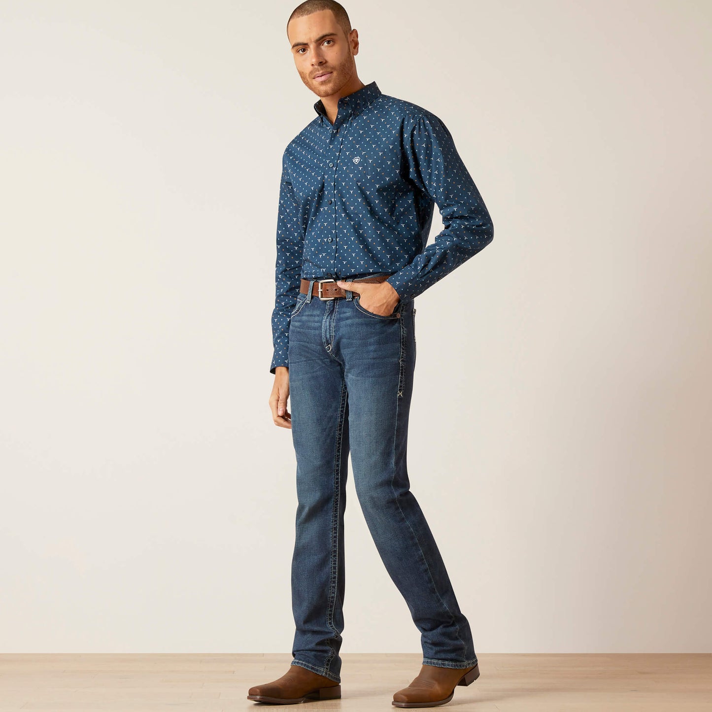 Ariat M8 Modern TekStretch Easton Slim Jean - 34 Leg