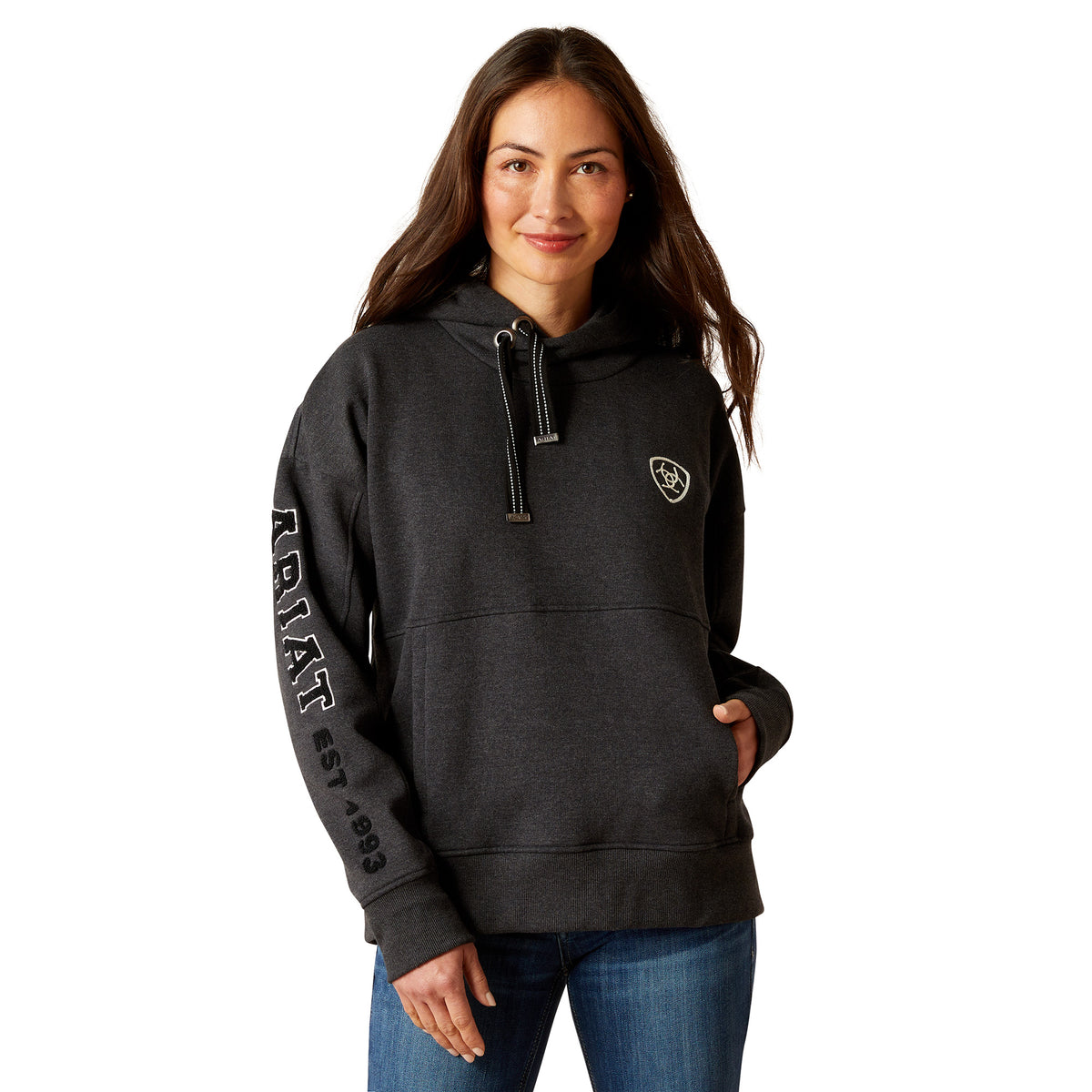 Ariat Women's Rabere Hoodie - Charcoal