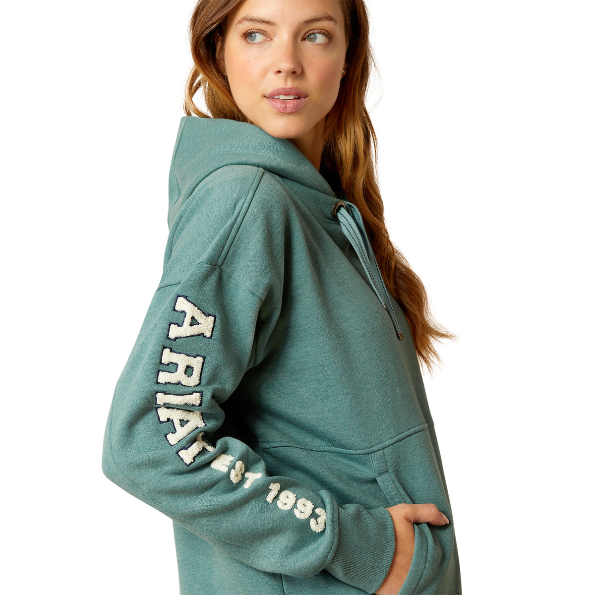 Ariat Women's Rabere Hoodie - Silver Pine Heather