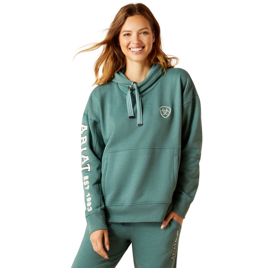 Ariat Women's Rabere Hoodie - Silver Pine Heather