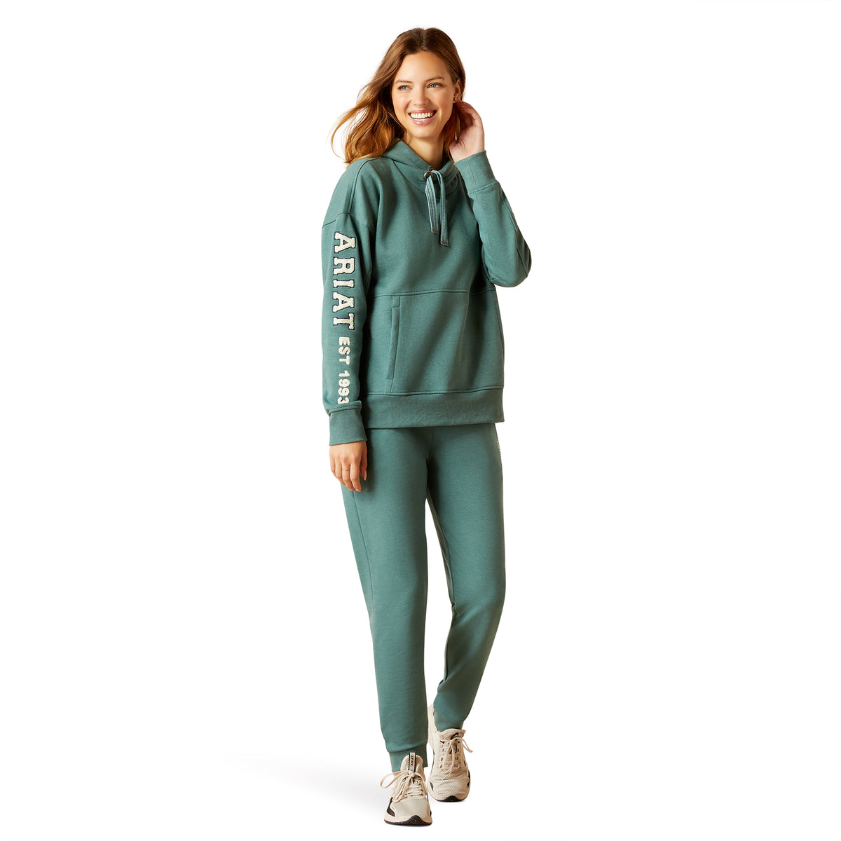 Ariat Women's Rabere Hoodie - Silver Pine Heather