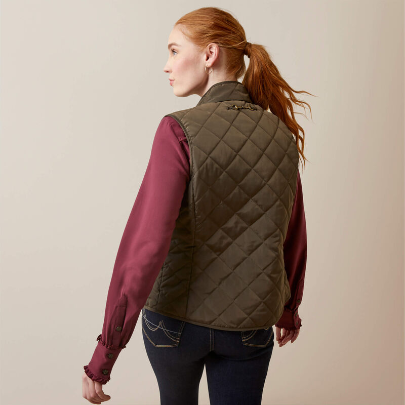 Ariat Women's Woodside Vest_Earth