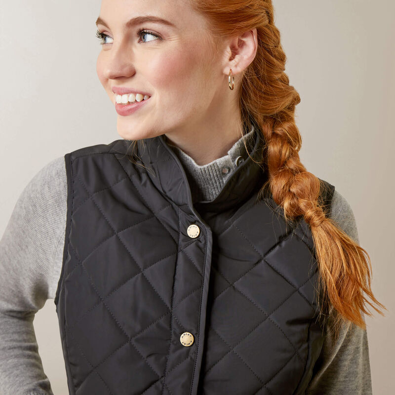 Ariat Women's Woodside Vest_Black