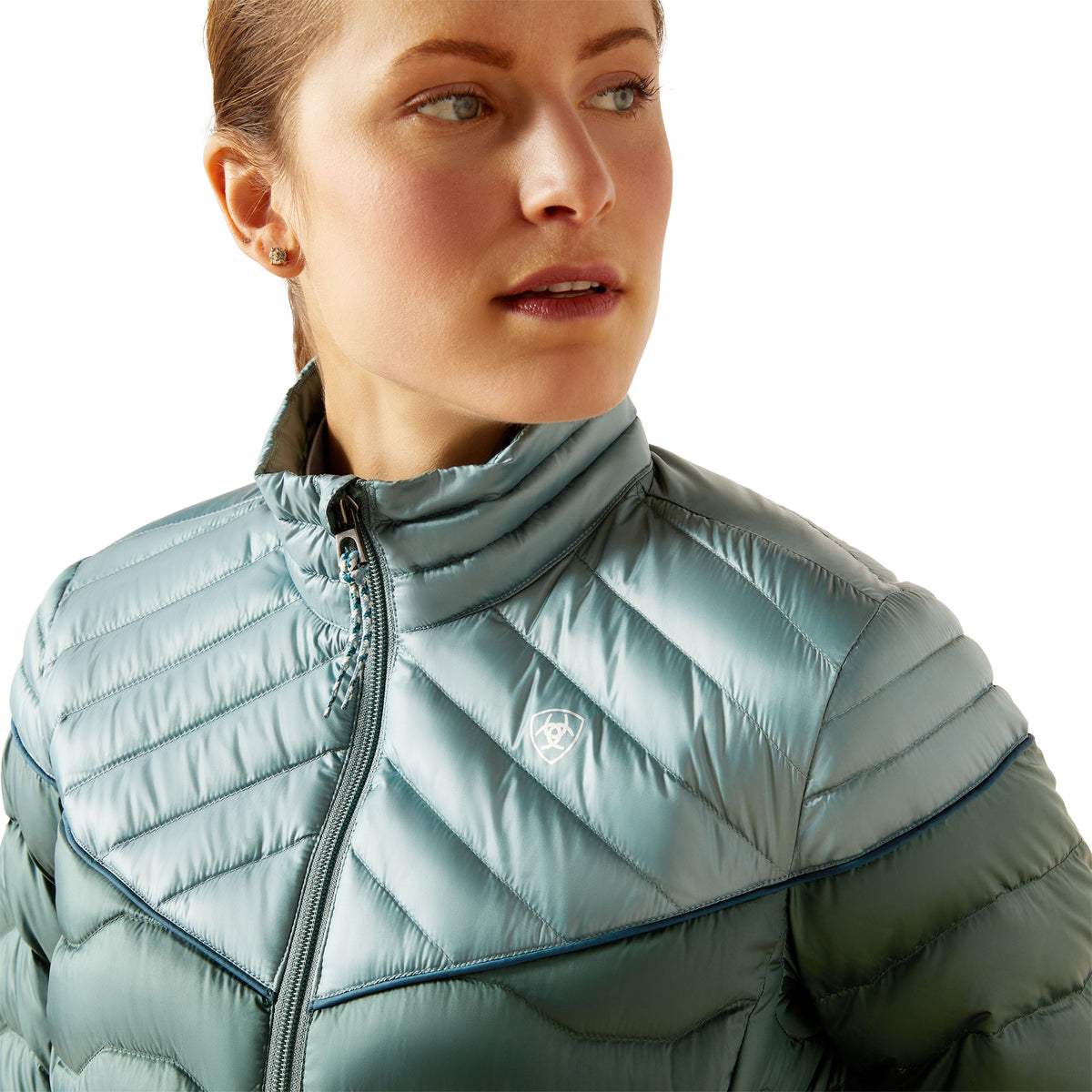 Ariat Women's Ideal Down Jacket - Arctic / Silver Pine