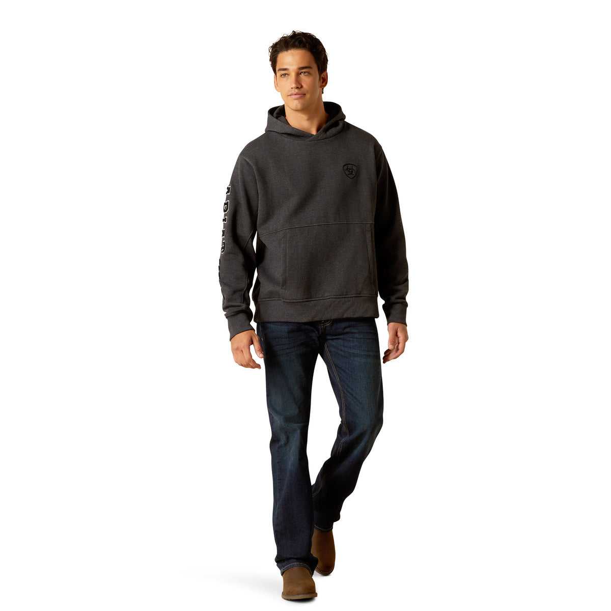 Ariat Men's Rabere Hoodie - Charcoal