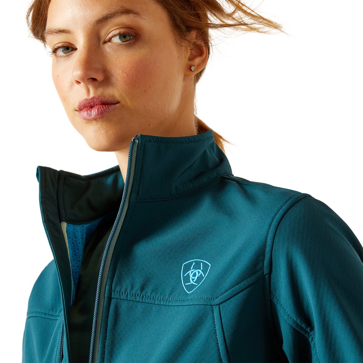 Ariat Women's New Team Softshell jacket - Reflecting Pond