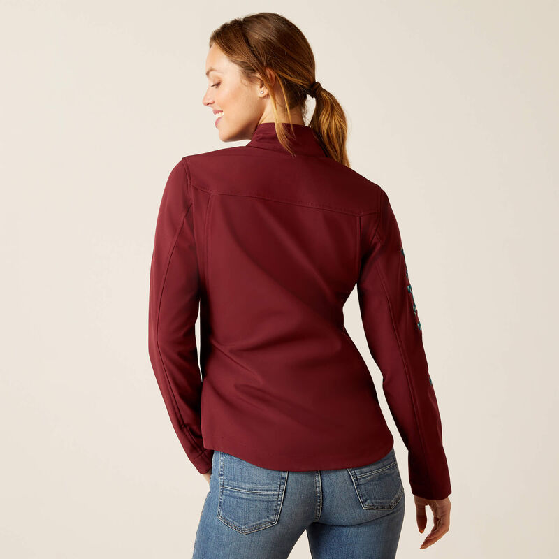 Ariat Women's New Team Softshell Jacket (Tawny Port / Baja)