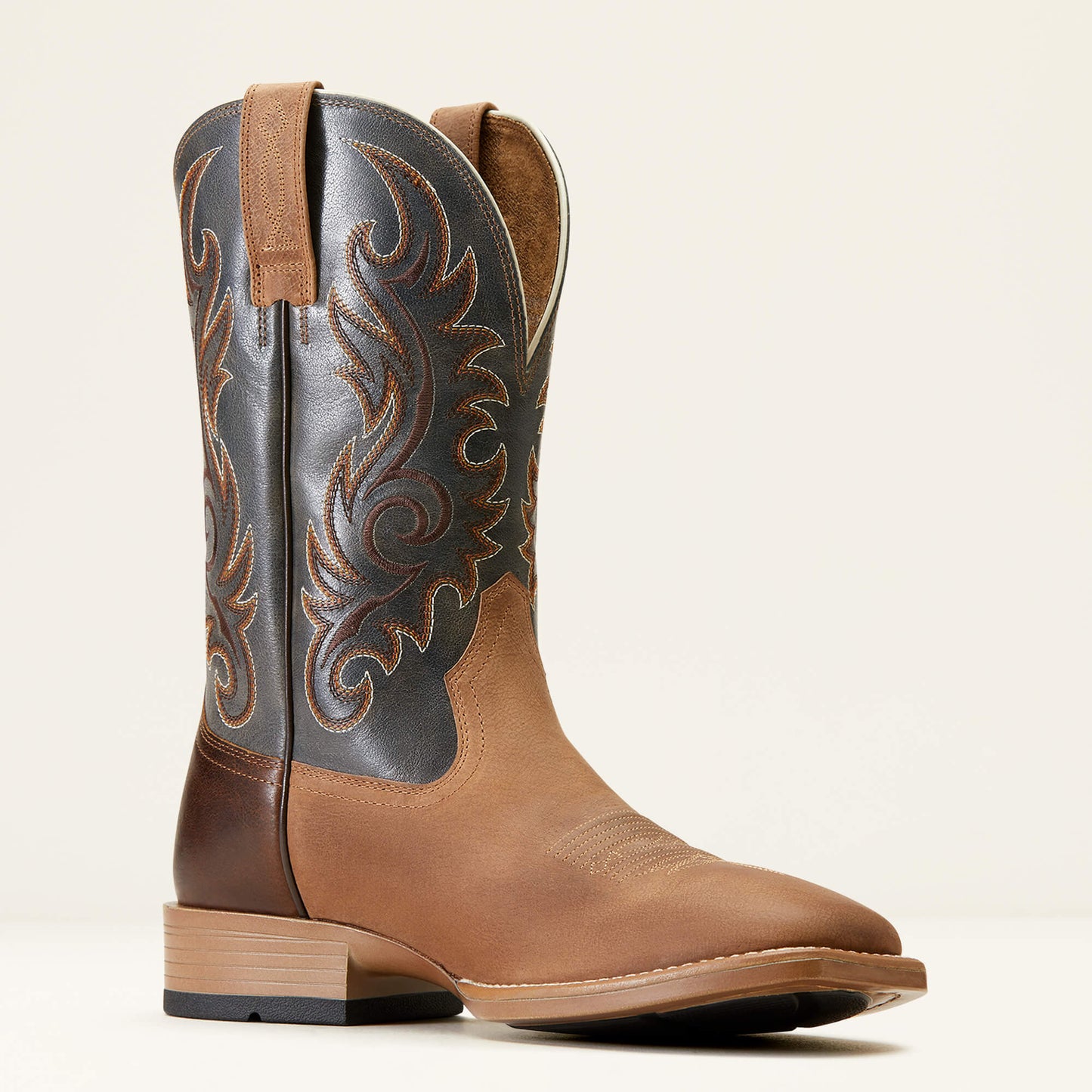 Ariat Men's Lasco Ultra - Light Tan / Smokey Blue