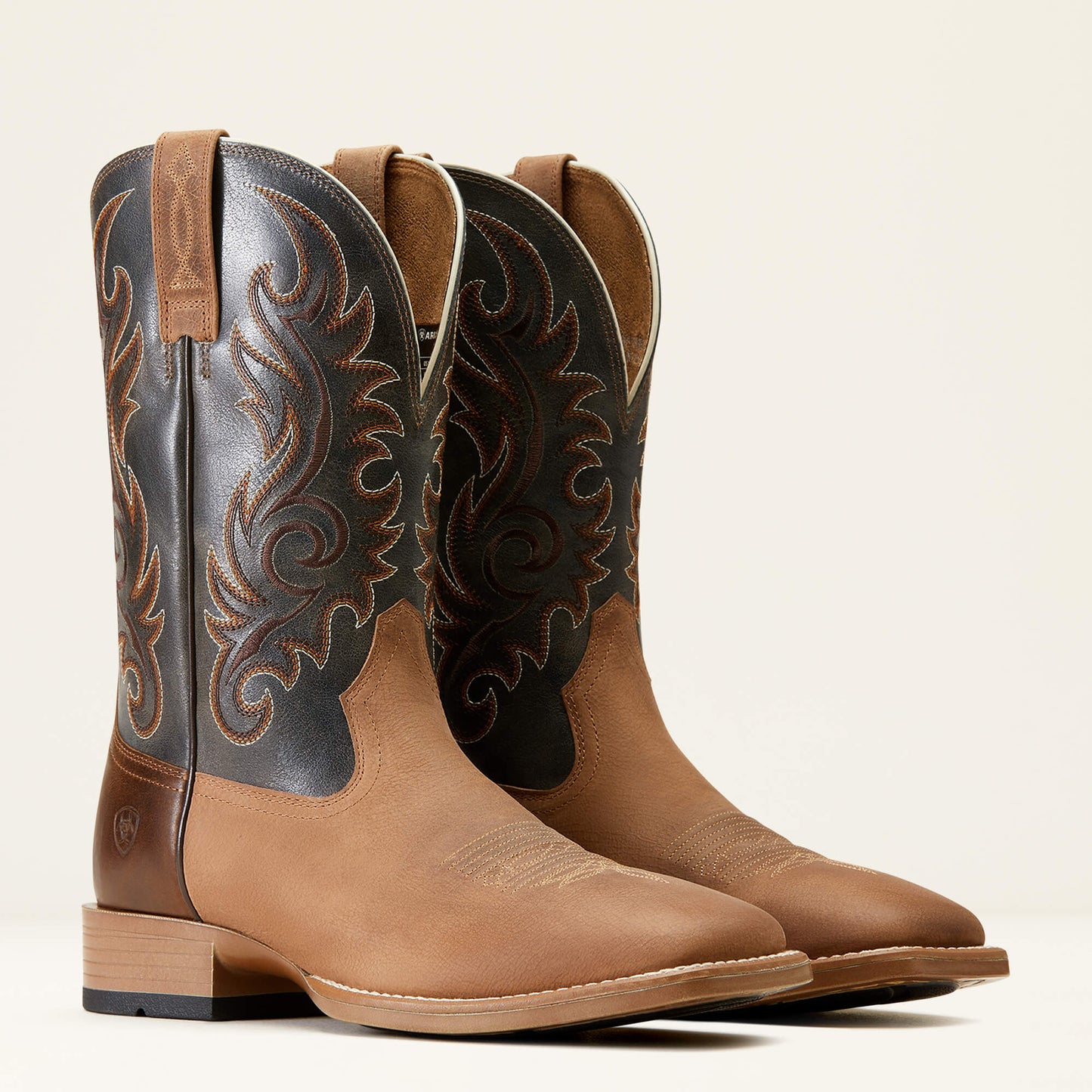 Ariat Men's Lasco Ultra - Light Tan / Smokey Blue